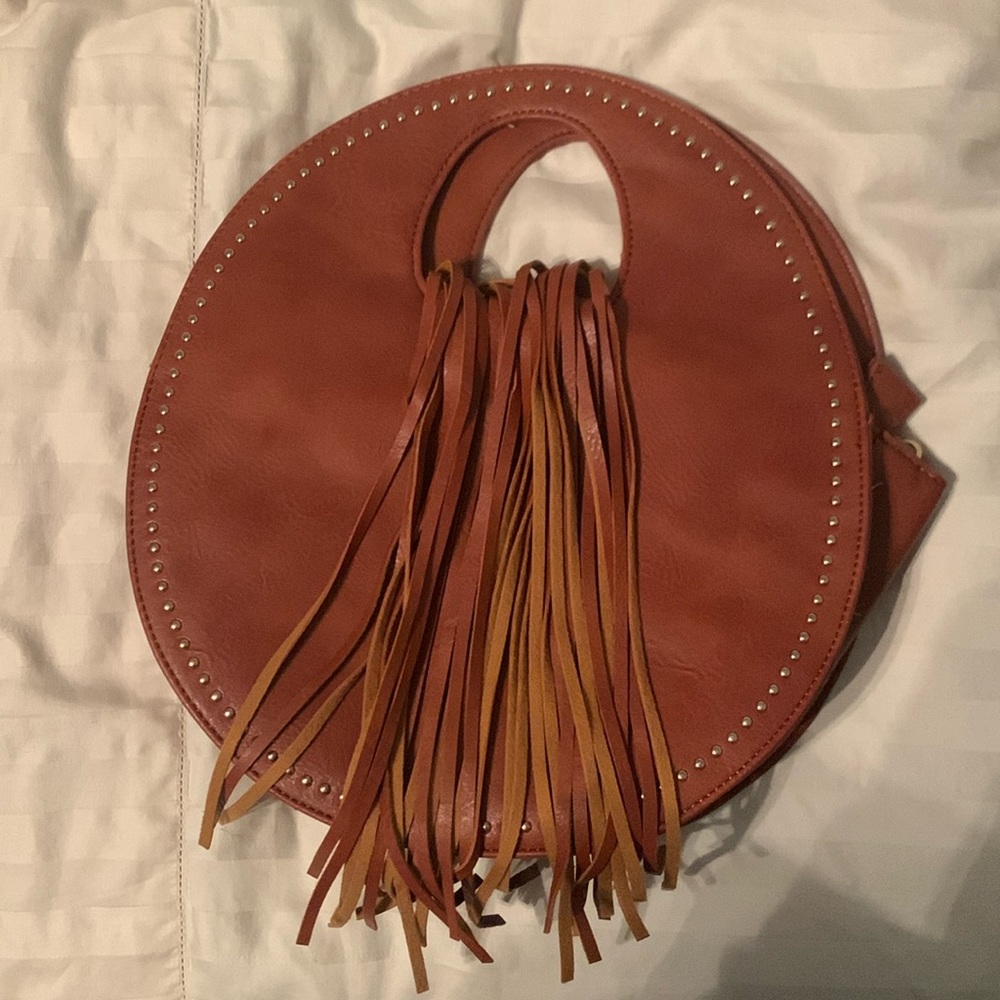 Fringe hand bag
